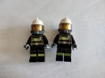 Lego strażacy minifigurki