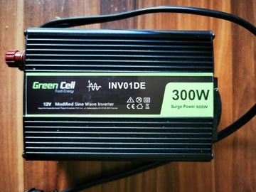Przetwornica Green Cell INV01DE 300 W