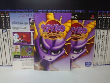 Spyro Enter the Dragonfly OKŁADKA KSIĄŻECZKA PS2