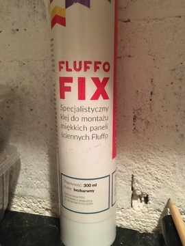 Fluffo fix klej  do montażu miękkich paneli 