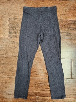 Legginsy granatowe - h&m, rozmiar 122,