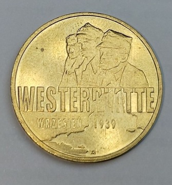 Moneta 2 zł Westerplatte 2009 rok