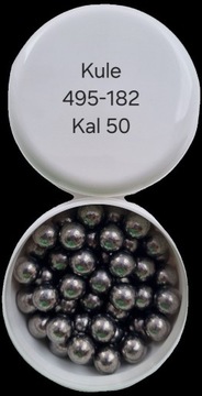 Kule ołowiane kal. 50 (495-182 grain.) 100 szt.