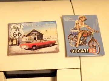 Route 66, Ducati 60–nowe mag.(folia) Nostalgic Art