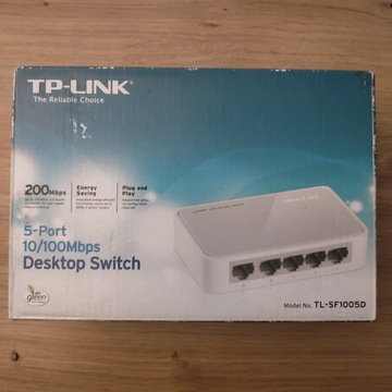 Switch Przełącznik sieciowy TP-Link TL-SF1005D