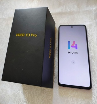 POCO X3 PRO 8GB / 256GB CZARNY PHANTOM BLACK