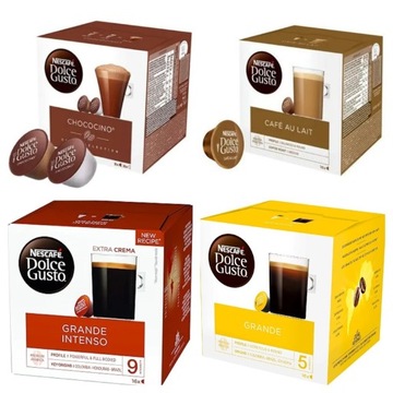 Kawa Nescafé Dolce Gusto mix 4x16 kapsułek DE