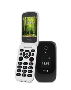 Nowy telefon komórkowy z klapką Doro 7060 komplet