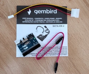 Adapter Gembird SATA i IDE 2