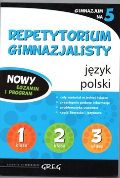 Repetytorium gimnazjalisty język polski Rokicka