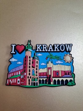 Magnes na lodówkę I love Kraków