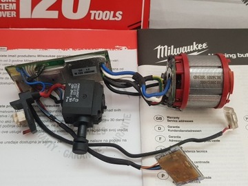 MILWAUKEE M12 FDGS szlifierka prosta elektronika 