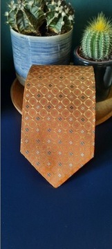 Krawat Hugo Boss made in Italy- real foto