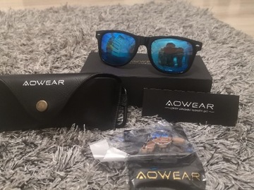 Okulary niebieskie Aowear
