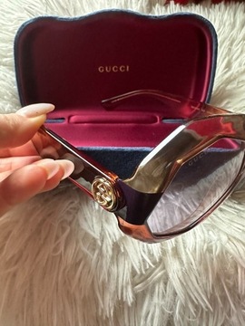 okulary przeciwsłoneczne marki Gucci