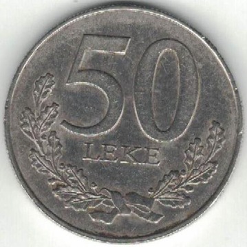 Albania 50 leke leków 2000