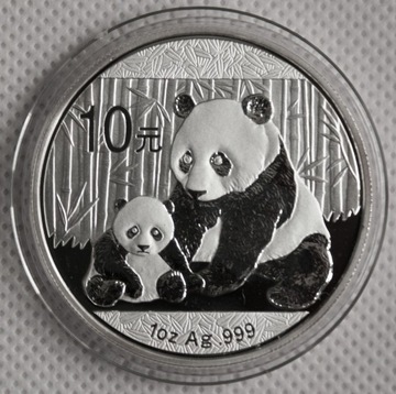Chińska Panda 2012 1 oz Silver