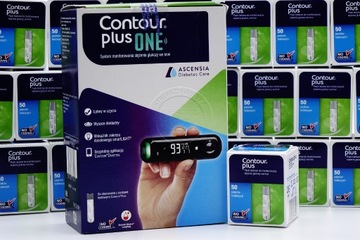 Glukometr CONTOUR PLUS OnE + Paski CONTOUR PLUS