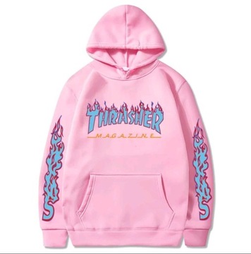 Bluza męska nowa napis THRASHER 