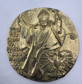 Medal III pielgrzymka papież Jan Paweł II 1987 