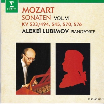 Mozart / Piano Sonatas KV 533 - 576 / A. Lubimov