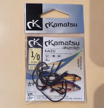 Haczyk KAMATSU KAIZU EASY GRIP K-003 roz.1/0 10szt