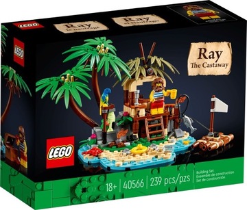 Lego Ideas 40566 Ray The Castaway Rozbitek Ray