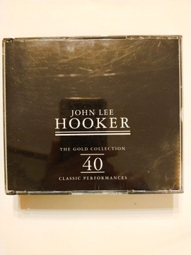 CD  JOHN LEE HOOKER  The gold collection  2xCD