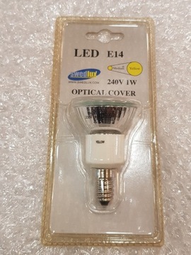 Żarówka LED Kolorowa Swedlux E14 1W Żółta