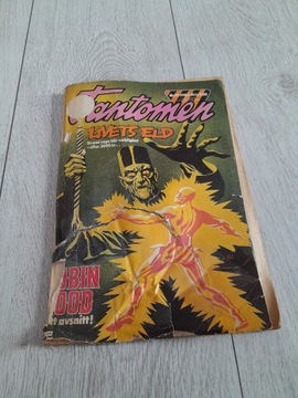 KOMIKS FANTOMEN LIVETS ELD NR.19 1985 