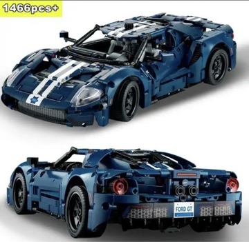 Klocki wzór LEGO samochód Ford GT Prezent autko samochodzik Hit 42154