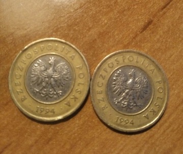 Monety 2 zł z 1994 roku