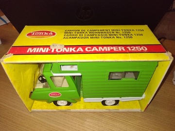 Camper Mini Tonka kamper 1250 jak nowy auto metal