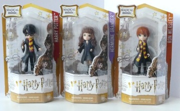 Harry Potter3 figurki Magical minis Harry, Hermione, Ron 