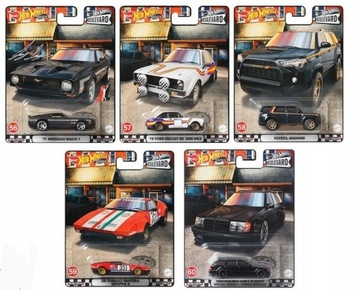 HOT WHEELS BOULEVARD CAR CULTURE PREMIUM SET NOWY