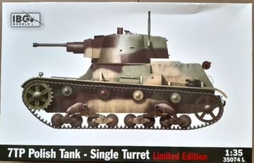 7TP  Polish Tank skala 1/35 IBG + dodatki 