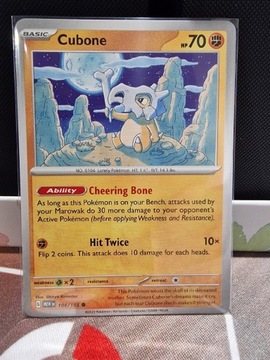 Karta Pokemon Cubone(MEW 104) 151 MEW