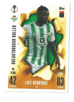 Match Attax Extra 2023/24 Henrique Nr. 223