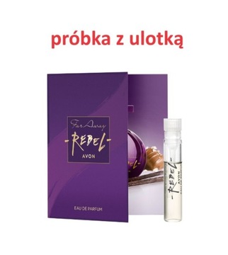 Avon Far Away Rebel PRÓBKA z ulotką