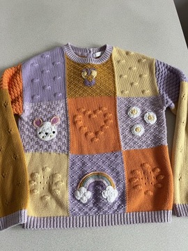 Next-patchworkowy sweterek-122