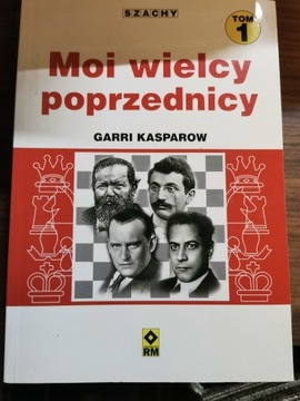 Książka "Moi wielcy poprzednicy" Garii Kasparow  