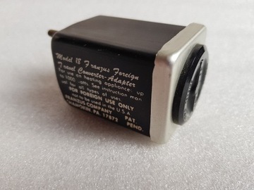 adapter[przejściówka] prod USA z 1974r.