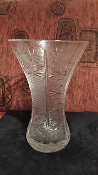 wazon kryształowy PRL