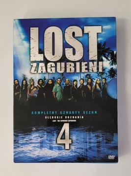 LOST Zagubieni sezon 4 / 6x DVD / LEKTOR PL 