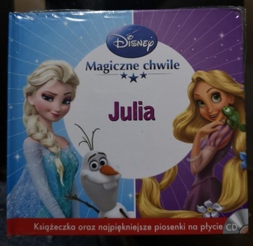 Julia imię Książeczka i piosenki na płycie CD 
