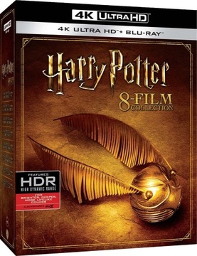 Harry Potter 1-8 kolekcja 8 filmów 4k UHD+BLU-RAY