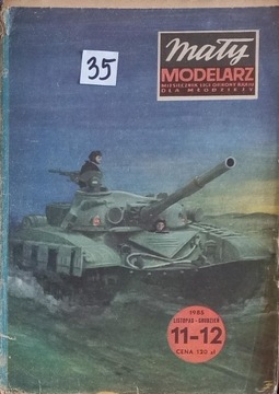 Mały Modelarz 11-12/85 Czołg średni T-72