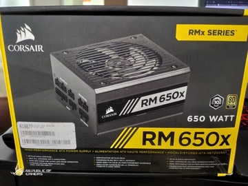 Zasilacz Corsair rm650x plus gold