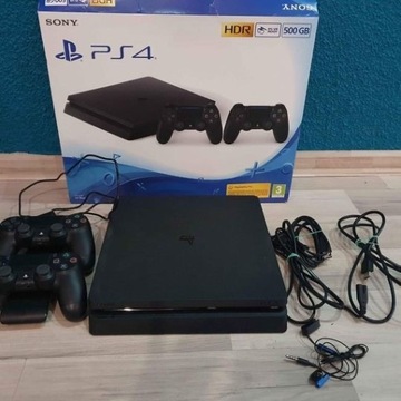 Konsola Sony Ps4 500gb + ładowarka