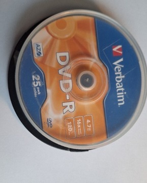 Płyty DVD-R Verbatim 4.7 GB 9 szt